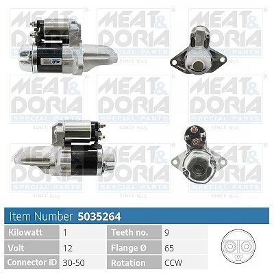 Meat & Doria Starter [Hersteller-Nr. 5035264] für Subaru