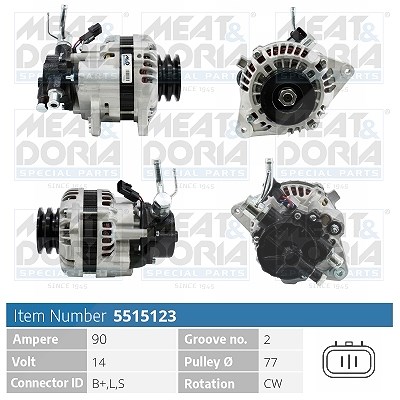 Meat & Doria Generator [Hersteller-Nr. 5515123] für Mitsubishi, Hyundai