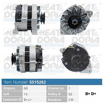 Meat & Doria Generator [Hersteller-Nr. 5515282] für Renault