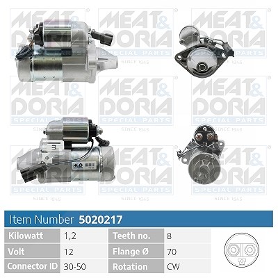 Meat & Doria Starter [Hersteller-Nr. 5020217] für Nissan