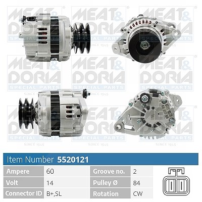 Meat & Doria Generator [Hersteller-Nr. 5520121] für Nissan