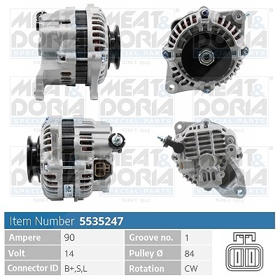 Meat & Doria Generator [Hersteller-Nr. 5535247] für Nissan