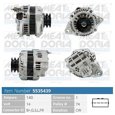 Meat & Doria Generator [Hersteller-Nr. 5535439] für Mitsubishi