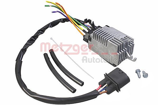 Metzger Autoteile Steuergerät, Elektrolüfter (Motorkühlung) [Hersteller-Nr. 0917445] für Audi