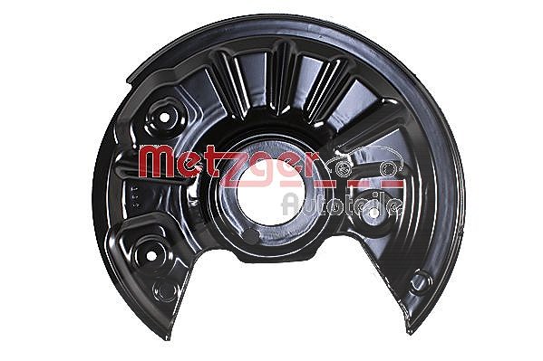 Metzger Autoteile Spritzblech, Bremsscheibe [Hersteller-Nr. 6115473] für Skoda, Seat, VW, Audi