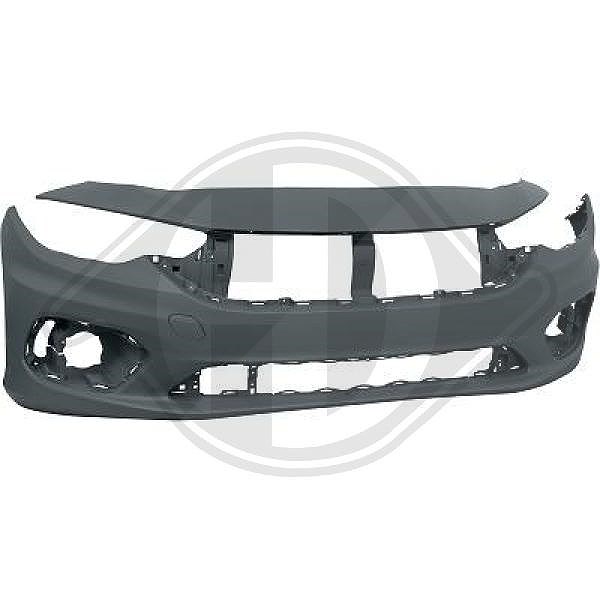 Diederichs Stoßfänger [Hersteller-Nr. 3464051] für Fiat