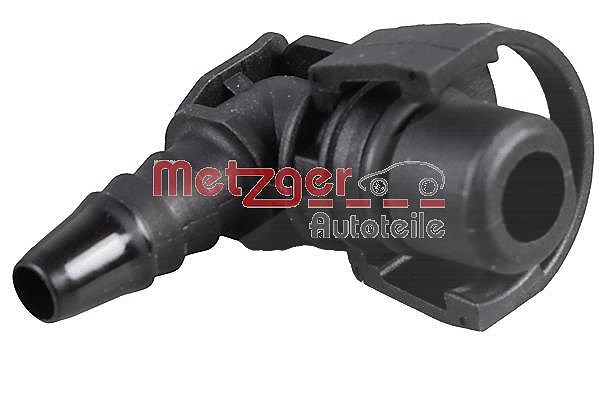 Metzger Autoteile Anschlussstutzen, Kühlmittelleitung [Hersteller-Nr. 4010345] für Chevrolet, Vauxhall, Opel