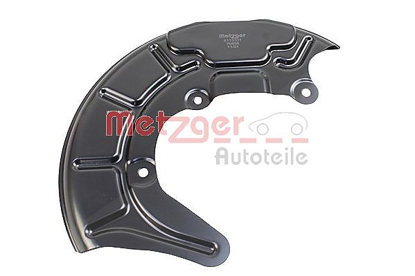 Metzger Autoteile Spritzblech, Bremsscheibe [Hersteller-Nr. 6115331] für VW, Audi