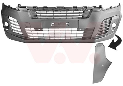 Van Wezel Stoßfänger [Hersteller-Nr. 0944572] für Peugeot, Fiat, Citroën, Opel