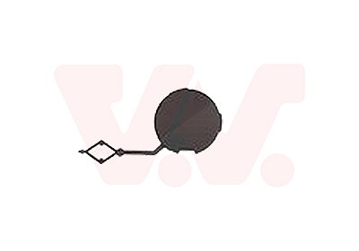 Van Wezel Klappe, Abschlepphaken [Hersteller-Nr. 0991557] für Peugeot, Citroën, Toyota, Opel
