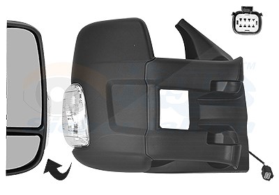 Van Wezel Außenspiegel [Hersteller-Nr. 1991826] für Streetscooter, Ford