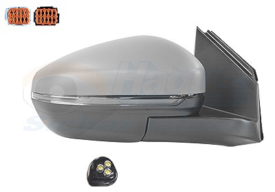 Van Wezel Außenspiegel [Hersteller-Nr. 0967818] für Peugeot, Citroën