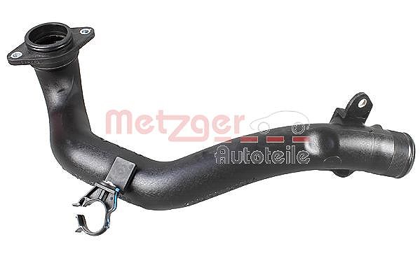 Metzger Autoteile Ladeluftschlauch [Hersteller-Nr. 2400642] für Vauxhall, Fiat, Opel