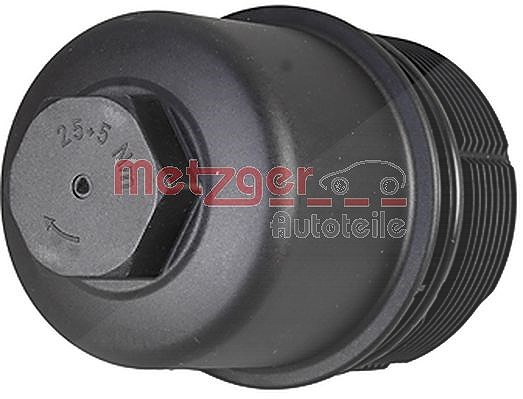 Metzger Autoteile Deckel, Ölfiltergehäuse [Hersteller-Nr. 2370064] für Audi