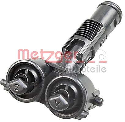 Metzger Autoteile Waschwasserdüse, Scheinwerferreinigung [Hersteller-Nr. 2220641] für VW