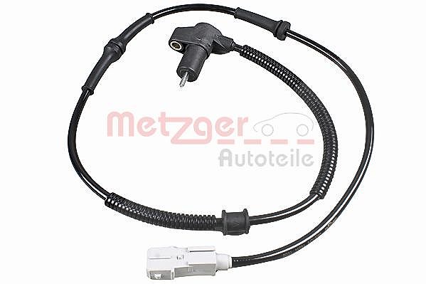 Metzger Autoteile Sensor, Raddrehzahl [Hersteller-Nr. 09001276] für Citroën, Peugeot