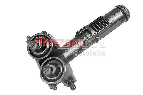 Metzger Autoteile Waschwasserdüse, Scheinwerferreinigung [Hersteller-Nr. 2220628] für Porsche