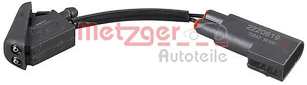 Metzger Autoteile Waschwasserdüse, Scheibenreinigung [Hersteller-Nr. 2220619] für Ford