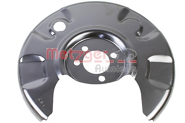 Metzger Autoteile Spritzblech, Bremsscheibe [Hersteller-Nr. 6115435] für VW