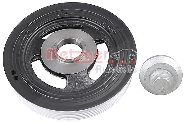 Metzger Autoteile Riemenscheibe, Kurbelwelle [Hersteller-Nr. 6400098] für Peugeot, Fiat, Vauxhall, Volvo, Citroën, Opel, Mazda, Ford