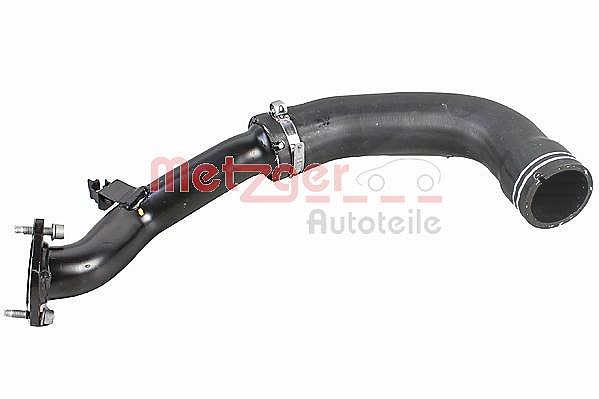 Metzger Autoteile Ladeluftschlauch [Hersteller-Nr. 2400643] für Fiat, Vauxhall, Opel