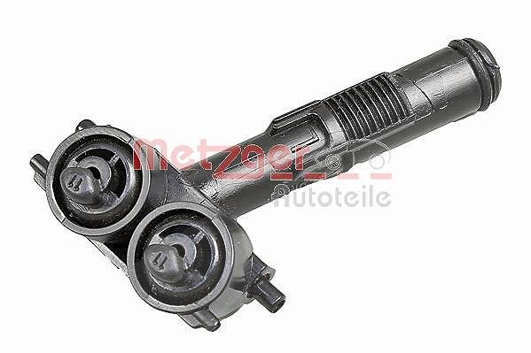 Metzger Autoteile Waschwasserdüse, Scheinwerferreinigung [Hersteller-Nr. 2220627] für Porsche