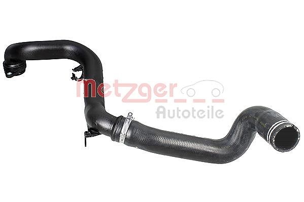 Metzger Autoteile Ladeluftschlauch [Hersteller-Nr. 2400647] für Peugeot, Fiat, Citroën