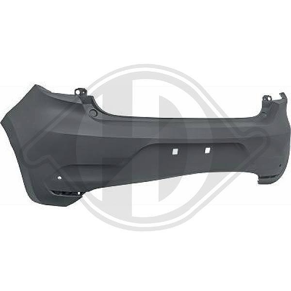 Diederichs Stoßfänger [Hersteller-Nr. 4417056] für Renault