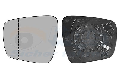 Van Wezel Spiegelglas, Außenspiegel [Hersteller-Nr. 4424837] für Renault