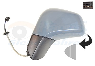 Van Wezel Außenspiegel [Hersteller-Nr. 3815825] für Opel