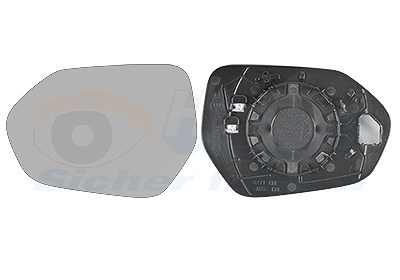 Van Wezel Spiegelglas, Außenspiegel [Hersteller-Nr. 5415837] für Mazda, Toyota