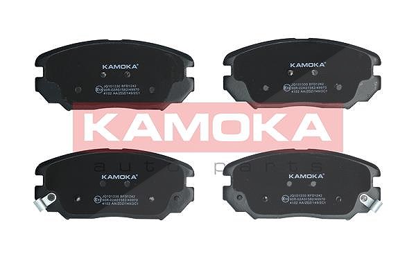 Kamoka Bremsbelagsatz, Scheibenbremse [Hersteller-Nr. JQ101330] für Hyundai