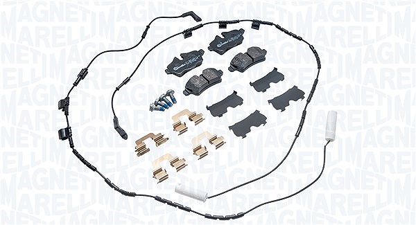 Magneti Marelli Bremsbelagsatz, Scheibenbremse [Hersteller-Nr. 363700406103] für Mini