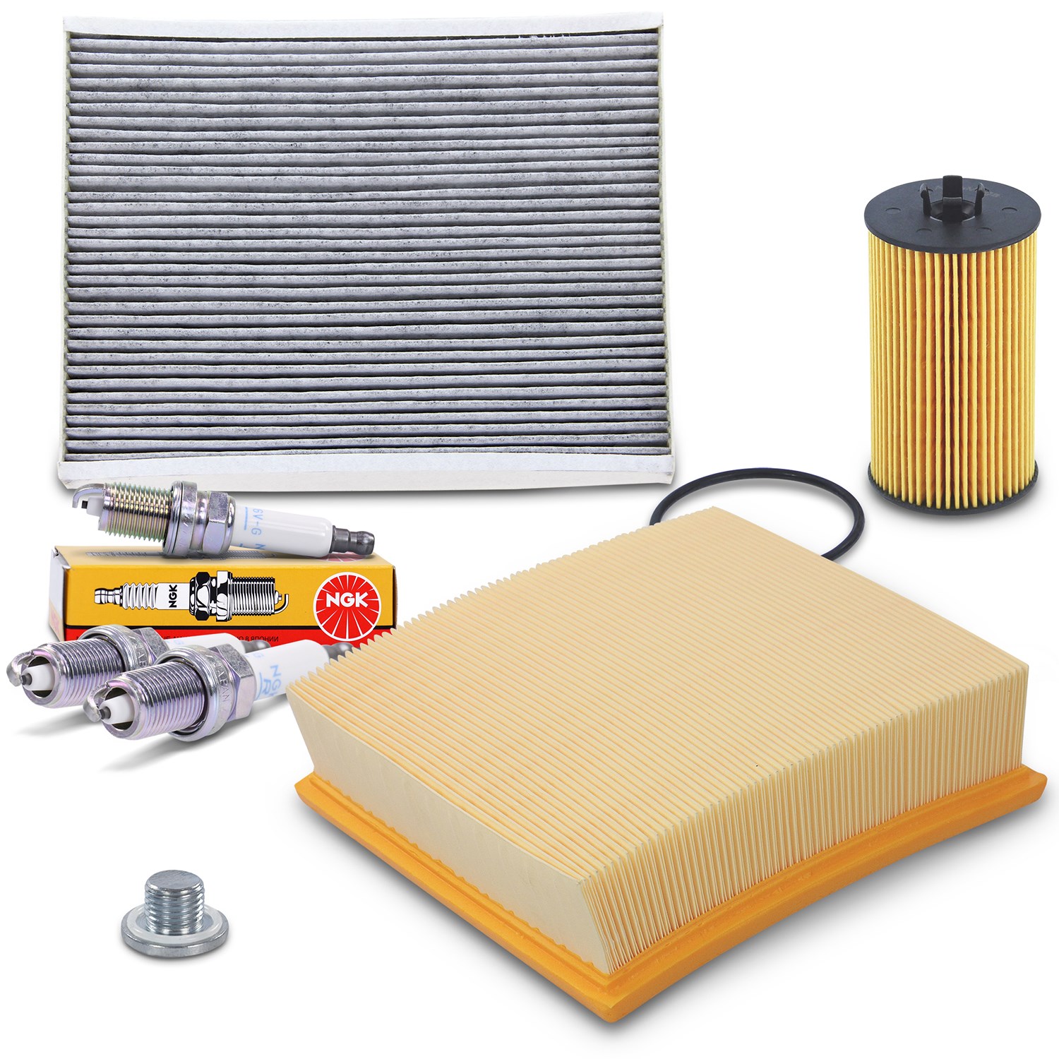 Bestprice Inspektionspaket Filtersatz SET C [Hersteller-Nr. 10694436] für Opel