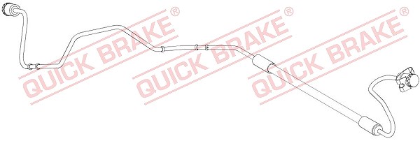 QUICK BRAKE Bremsschlauch 96.014 für DS - Bild 4