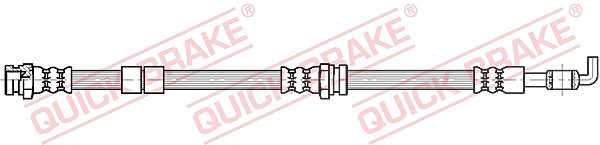 QUICK BRAKE Bremsschlauch 50.710 für MAZDA - Bild 3