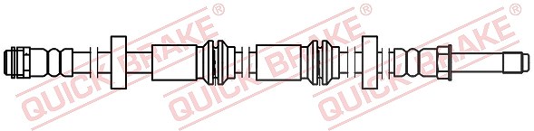 QUICK BRAKE Bremsschlauch 32.706 für Audi - Bild 4