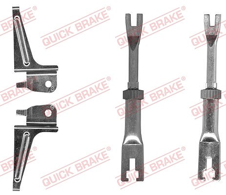 Quick Brake Nachsteller-Satz, Trommelbremse 108 53 014 - Bild 4