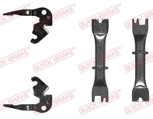 Für QUICK BRAKE QB111 53 002 Adjuster, drum brake QB111 53 002 Brake slack adju - Bild 8