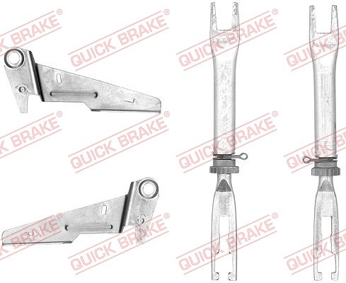 Quick Brake Nachsteller-Satz, Trommelbremse 102 53 062 - Bild 6