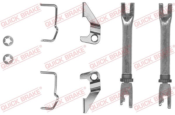 Für QUICK BRAKE 102 53 024 Adjuster, drum brake - Bild 4