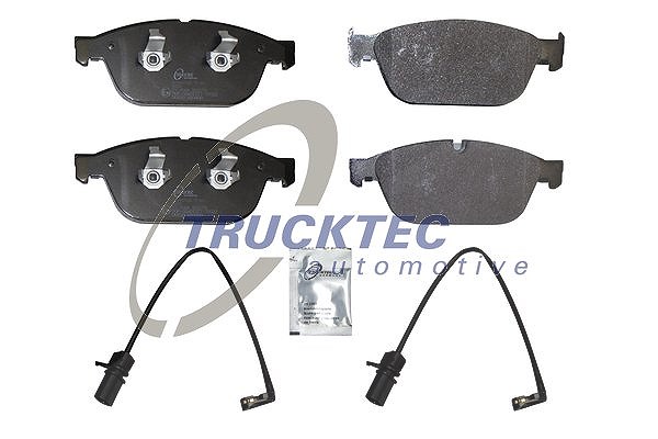 Trucktec Automotive Bremsbelagsatz, Scheibenbremse [Hersteller-Nr. 07.35.310] für Audi