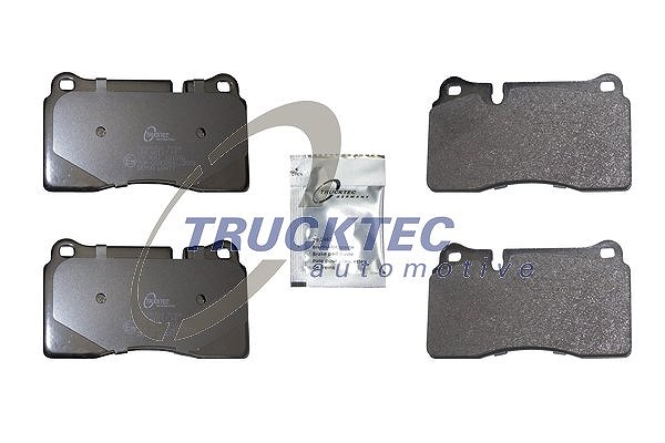 Trucktec Automotive Bremsbelagsatz, Scheibenbremse [Hersteller-Nr. 07.35.311] für Seat, VW, Audi