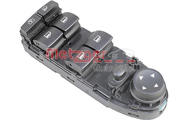 Metzger Autoteile Schalter, Fensterheber [Hersteller-Nr. 0916701] für BMW