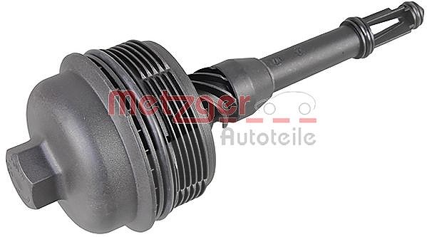 Metzger Autoteile Deckel, Ölfiltergehäuse [Hersteller-Nr. 2370060] für Mercedes-Benz