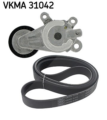 Skf Keilrippenriemensatz [Hersteller-Nr. VKMA31042] für Skoda, Seat, VW, Audi