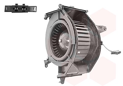 Van Wezel Innenraumgebläse [Hersteller-Nr. 0318773] für Audi