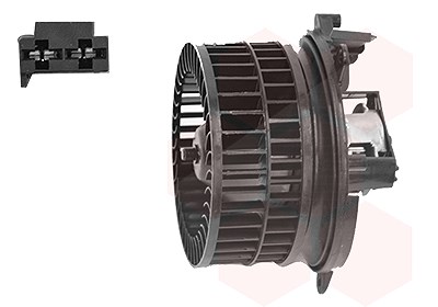 Van Wezel Innenraumgebläse [Hersteller-Nr. 3030773] für Mercedes-Benz