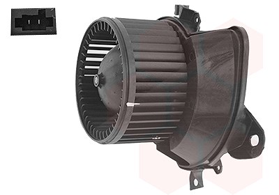 Van Wezel Innenraumgebläse [Hersteller-Nr. 1630773] für Citroën, Peugeot, Fiat, Opel