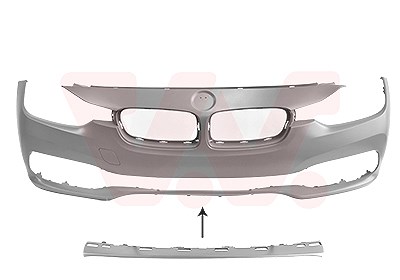 Van Wezel Stoßfänger [Hersteller-Nr. 0693576] für BMW